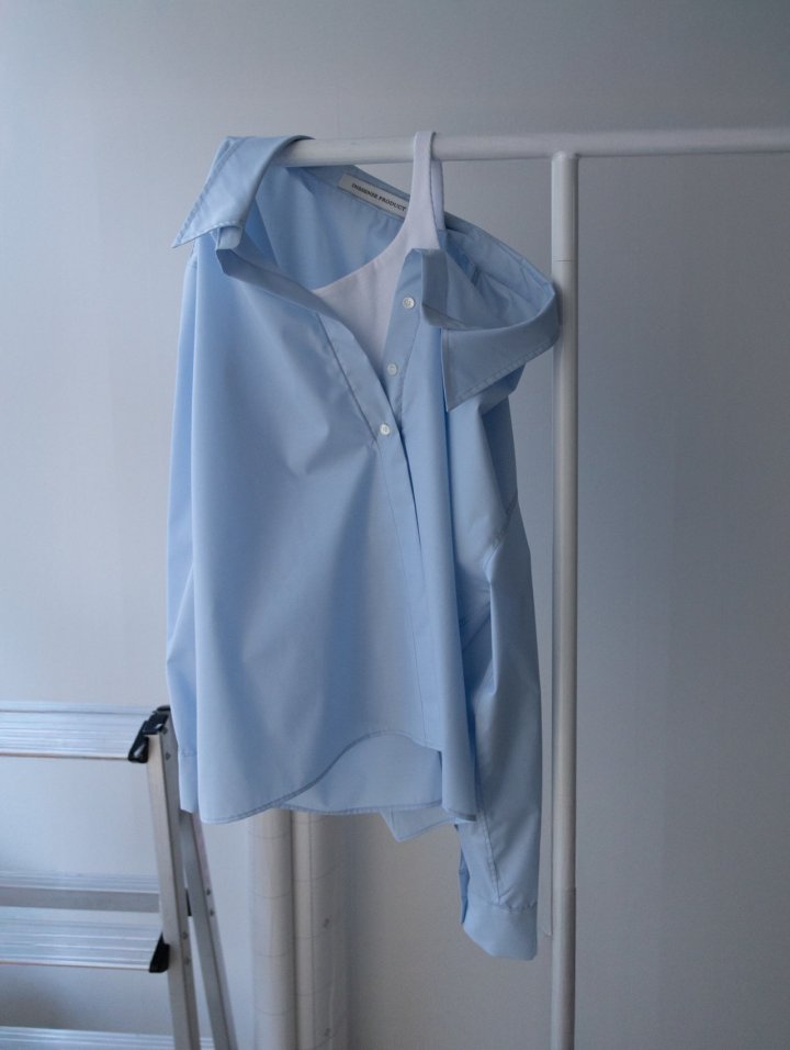 Inssense - Korean Women Fashion - #pursuepretty - Premium One-Off Layered Wrinkle Free Shirt - 10