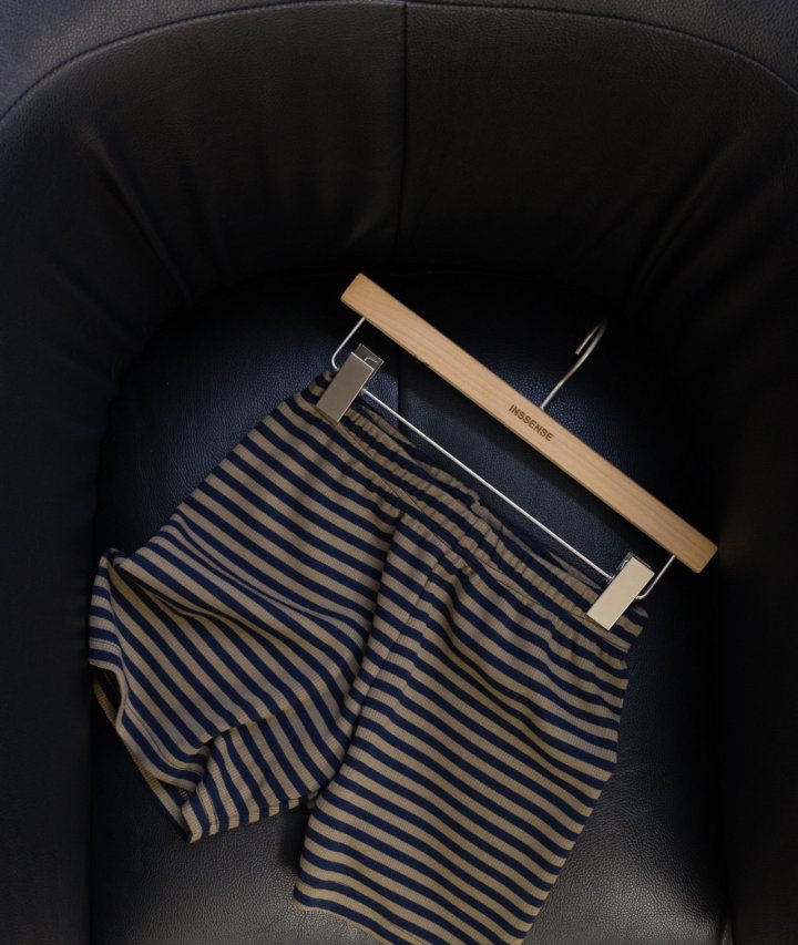 Inssense - Korean Women Fashion - #pursuepretty - Bordered Stripe Shorts - 7