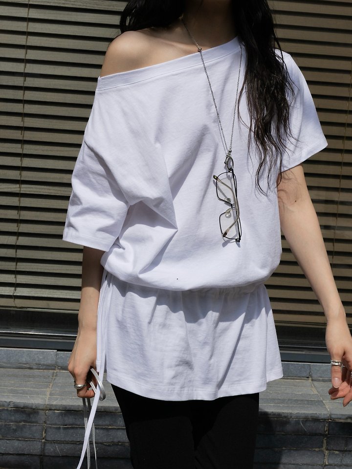 Inssense - Korean Women Fashion - #restrostyle - Two-Way Strap Off-Shoulder Mini Dress