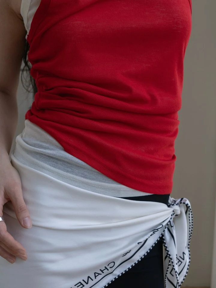 Inssense - Korean Women Fashion - #womensfashion - Contrast Layered Tank Top - 7