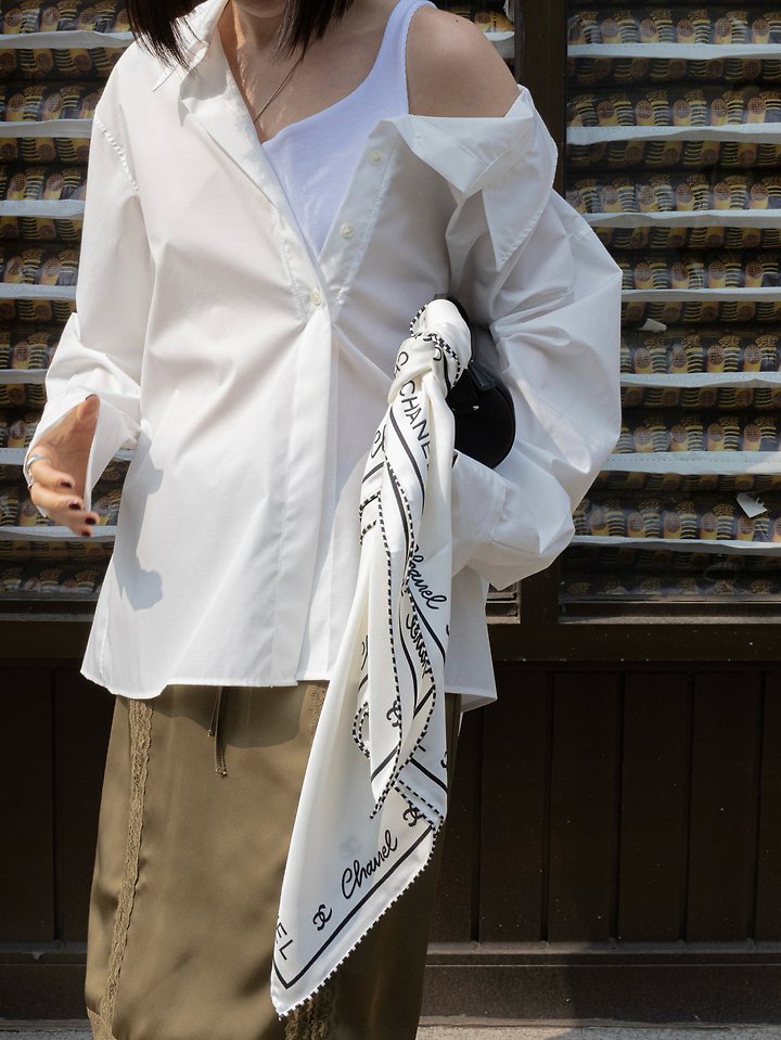 Inssense - Korean Women Fashion - #womensfashion - Premium One-Off Layered Wrinkle Free Shirt - 8