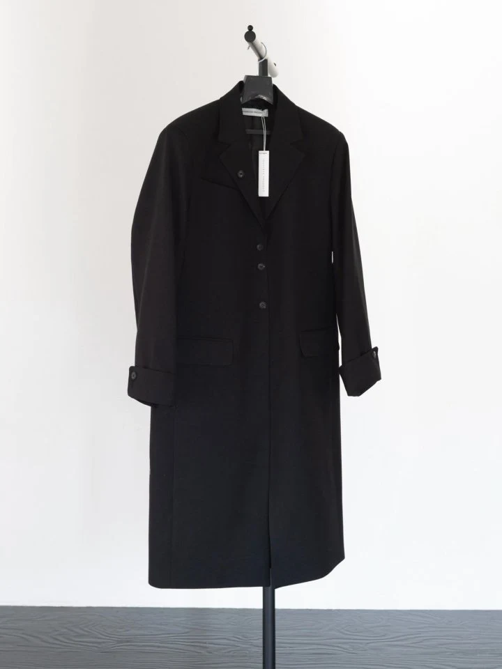 Inssense - Korean Women Fashion - #momslook - Linear Well Maxi Jacket - 4