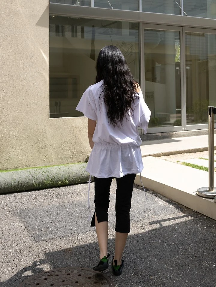 Inssense - Korean Women Fashion - #womensfashion - Two-Way Strap Off-Shoulder Mini Dress - 11