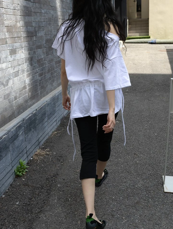 Inssense - Korean Women Fashion - #womensfashion - Two-Way Strap Off-Shoulder Mini Dress - 9