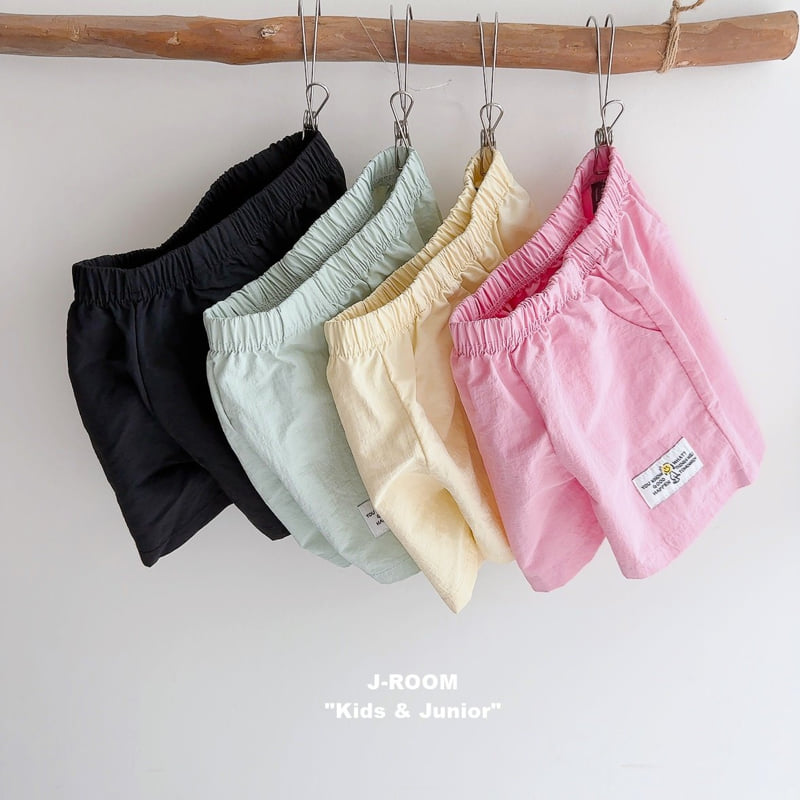 J-Room - Korean Children Fashion - #kidzfashiontrend - Crinkle Label Shorts - 4