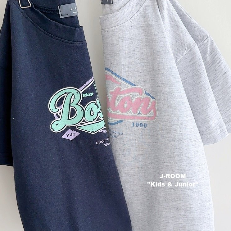J-Room - Korean Children Fashion - #Kfashion4kids - Boston Short Sleeve Tee - 3