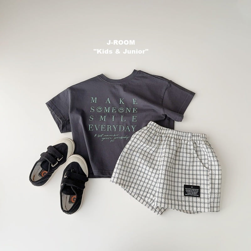 J-Room - Korean Children Fashion - #Kfashion4kids - Cool Check Shorts - 10