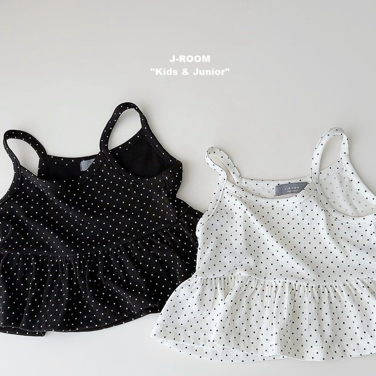 J-Room - Korean Children Fashion - #Kfashion4kids - Dot Bustier - 3