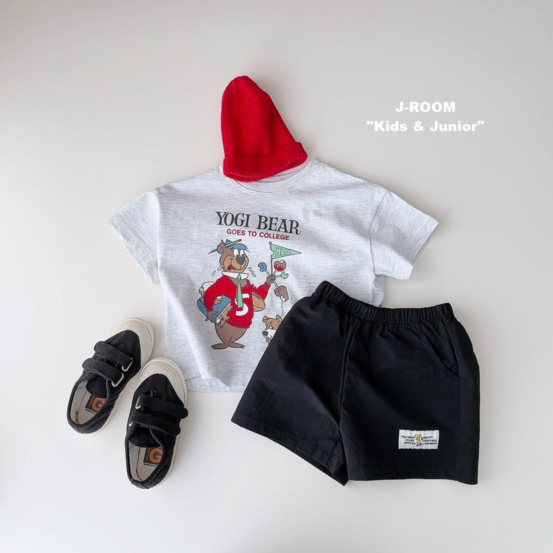 J-Room - Korean Children Fashion - #childofig - Crinkle Label Shorts - 10