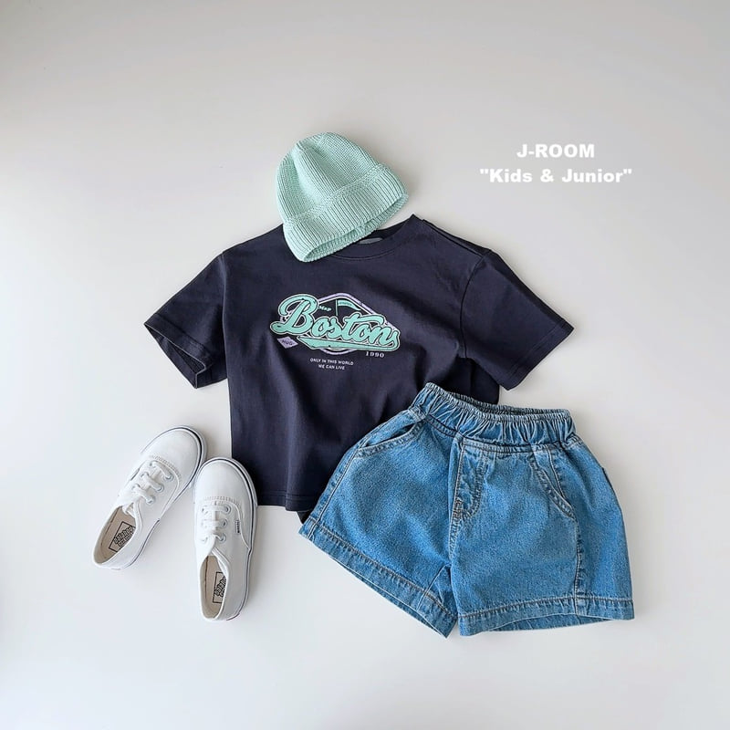 J-Room - Korean Children Fashion - #childofig - Boston Short Sleeve Tee - 8
