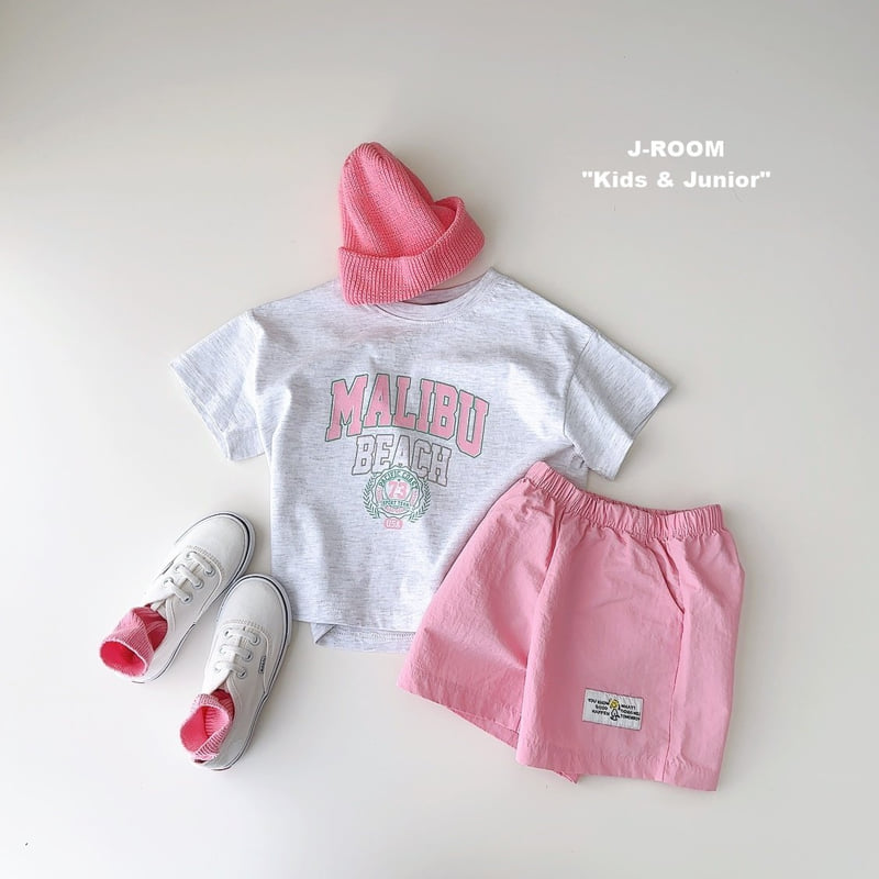 J-Room - Korean Children Fashion - #childofig - Malibu Graphic Tee - 7