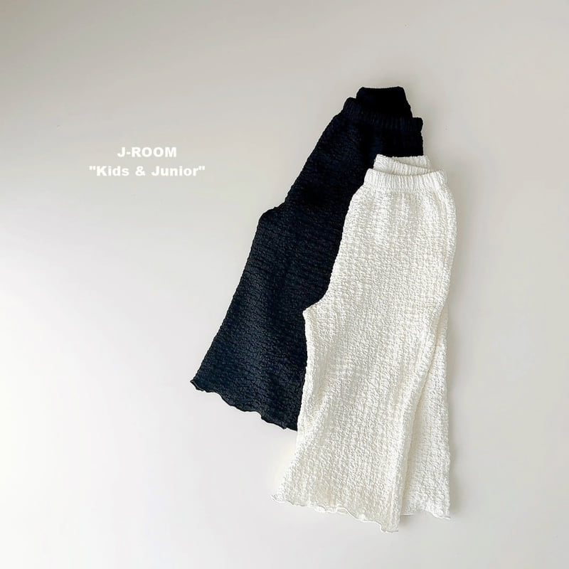 J-Room - Korean Children Fashion - #childofig - Wrinkle Wide Pants - 4