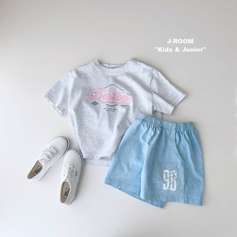 J-Room - Korean Children Fashion - #designkidswear - Boston Short Sleeve Tee - 11