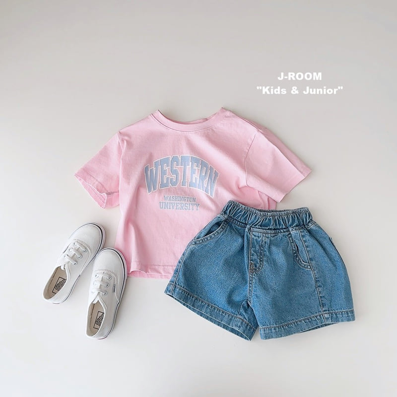 J-Room - Korean Children Fashion - #designkidswear - Western Graphic Tee - 7
