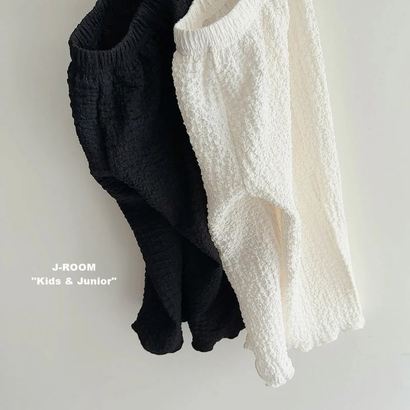 J-Room - Korean Children Fashion - #designkidswear - Wrinkle Wide Pants - 5