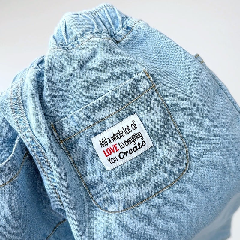 J-Room - Korean Children Fashion - #designkidswear - Everything Denim Wide Pants - 3