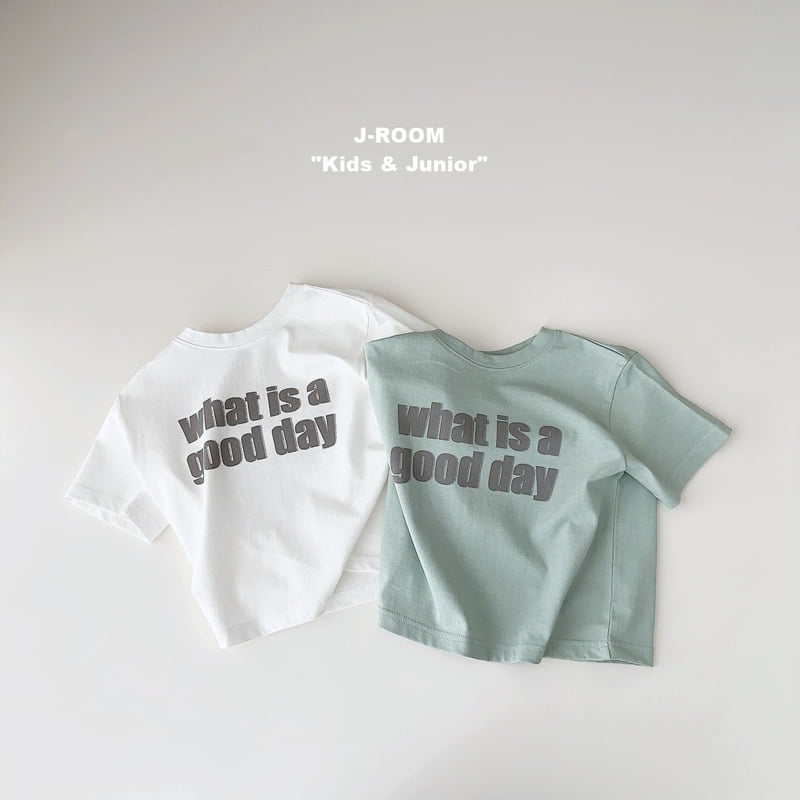 J-Room - Korean Children Fashion - #designkidswear - Good Day Graphic Tee