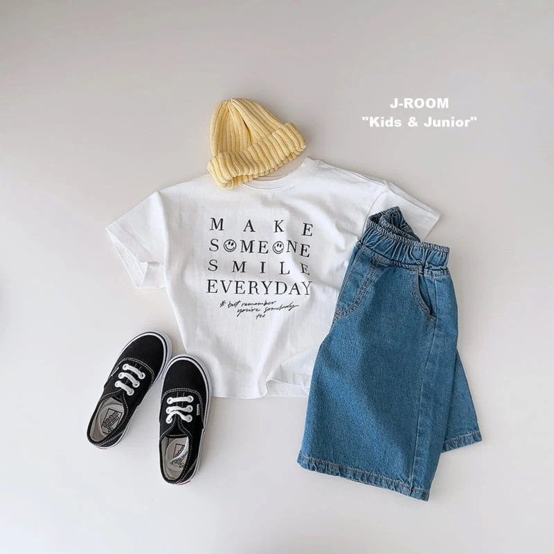 J-Room - Korean Children Fashion - #discoveringself - Denim Bermuda Pants - 9