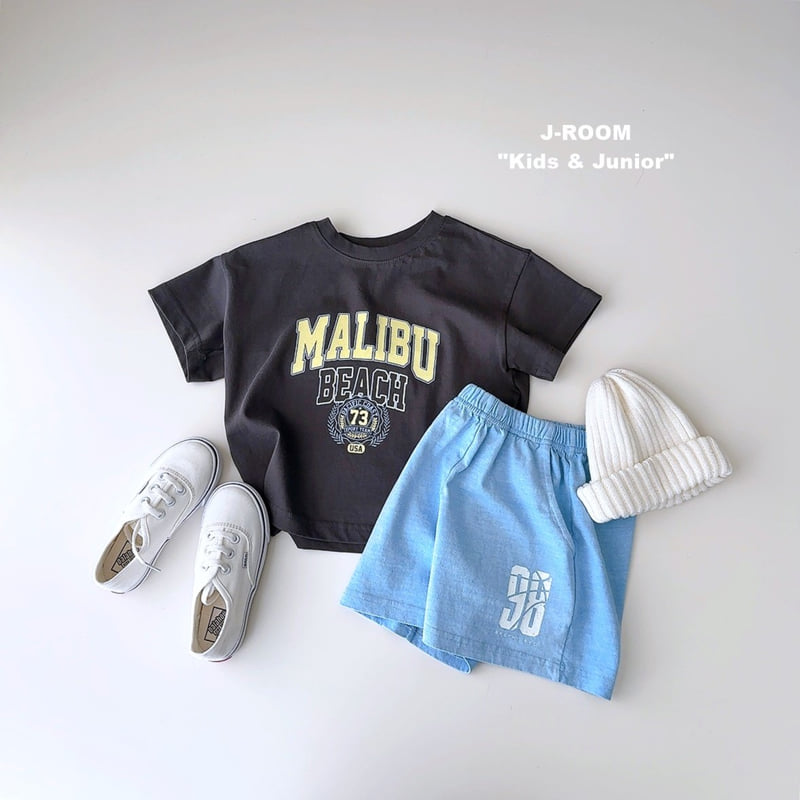 J-Room - Korean Children Fashion - #fashionkids - Malibu Graphic Tee - 12