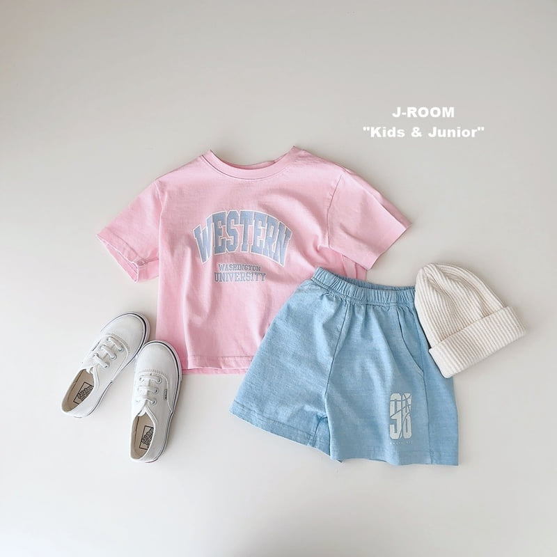 J-Room - Korean Children Fashion - #fashionkids - Western Graphic Tee - 9
