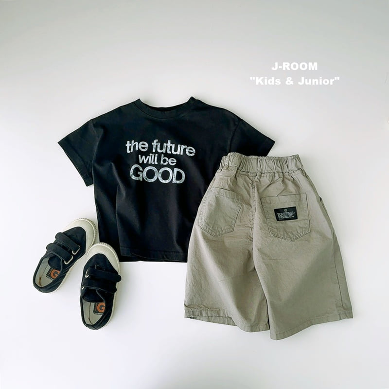 J-Room - Korean Children Fashion - #kidsshorts - Good Basic Tee - 12