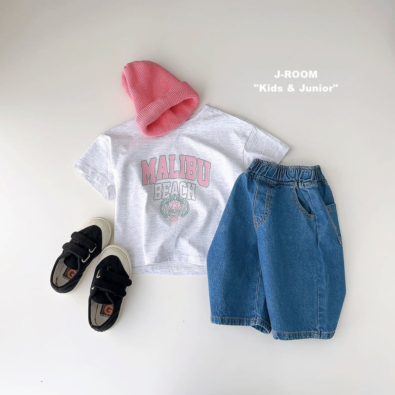 J-Room - Korean Children Fashion - #kidsshorts - Denim Bermuda Pants - 11
