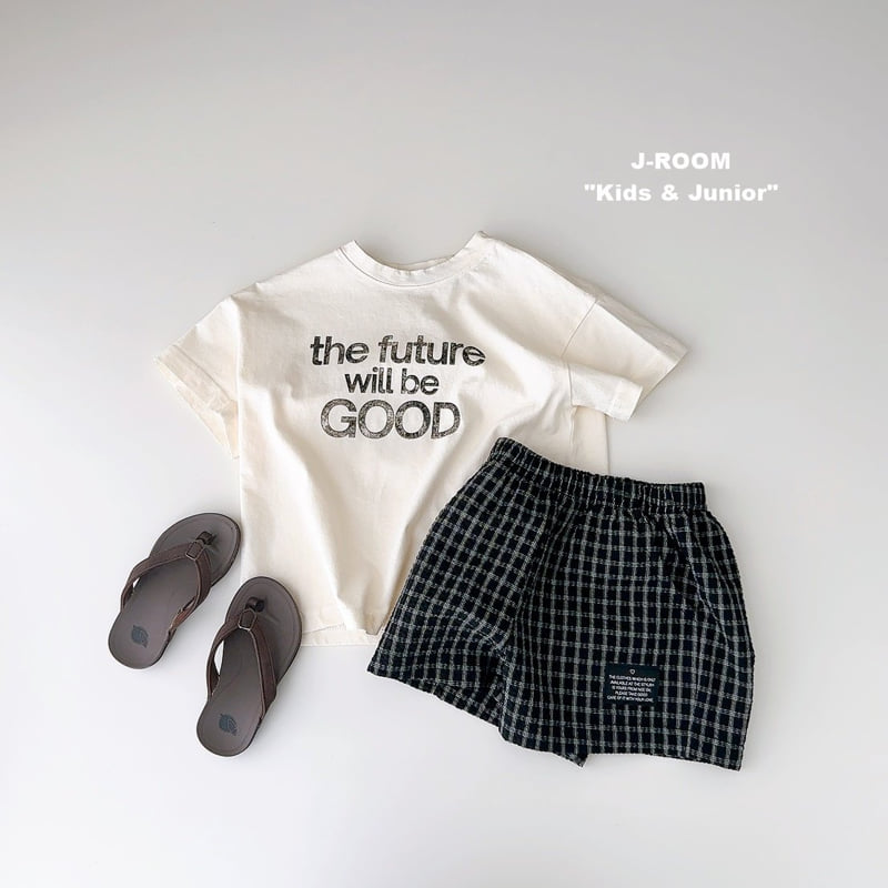 J-Room - Korean Children Fashion - #kidsshorts - Cool Check Shorts - 7