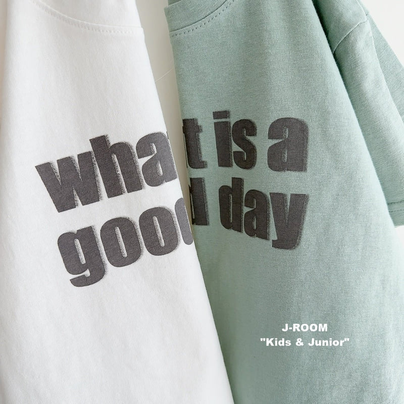 J-Room - Korean Children Fashion - #fashionkids - Good Day Graphic Tee - 4