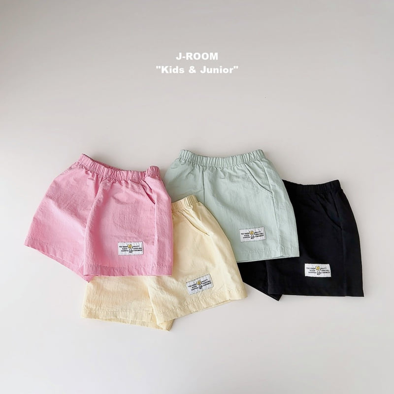 J-Room - Korean Children Fashion - #kidsstore - Crinkle Label Shorts - 2