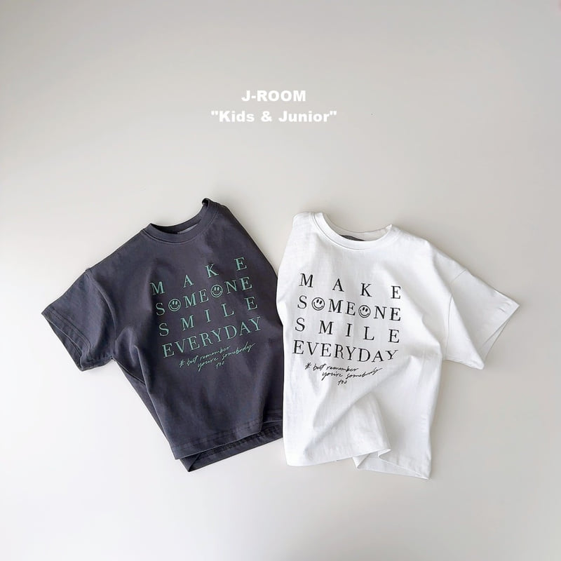 J-Room - Korean Children Fashion - #kidzfashiontrend - Make Smile Tee - 5