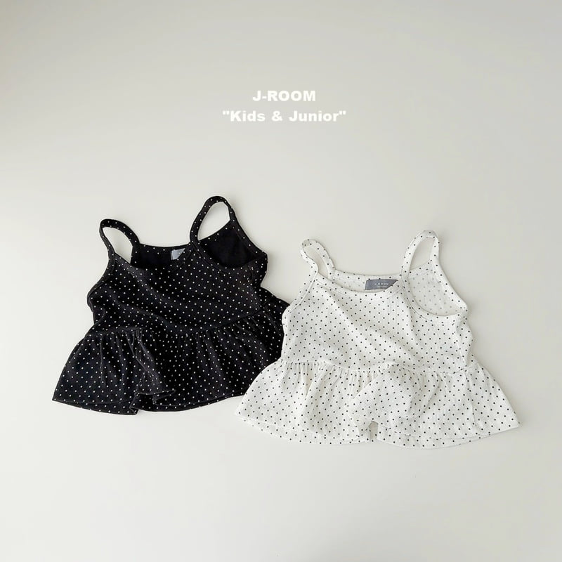 J-Room - Korean Children Fashion - #kidzfashiontrend - Dot Bustier - 2