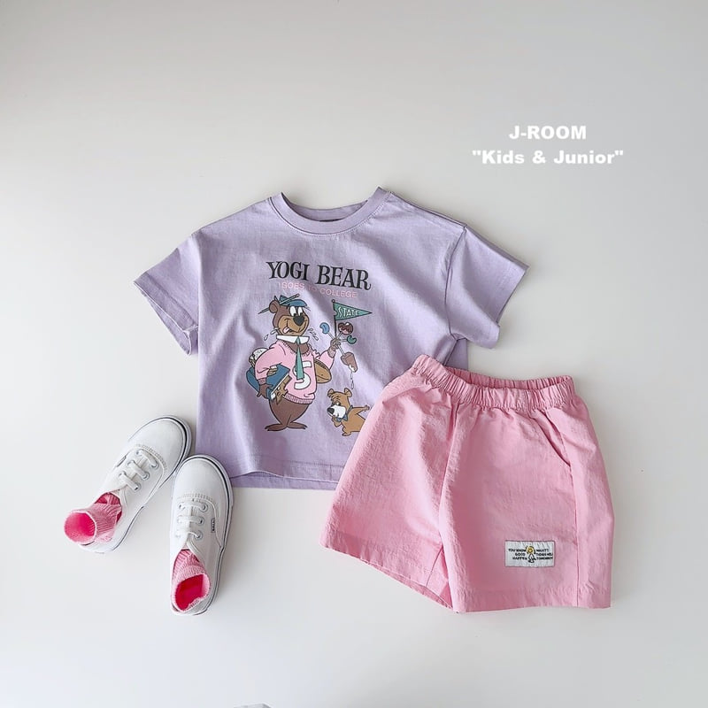 J-Room - Korean Children Fashion - #littlefashionista - State Bear Tee - 9