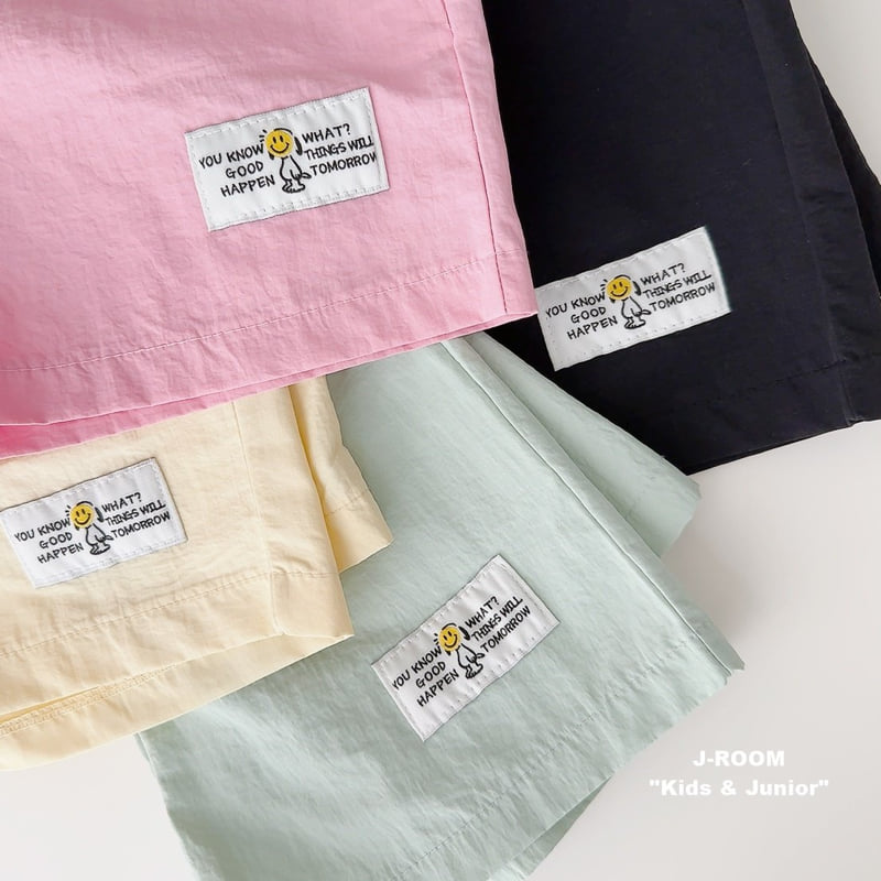 J-Room - Korean Children Fashion - #littlefashionista - Crinkle Label Shorts - 5