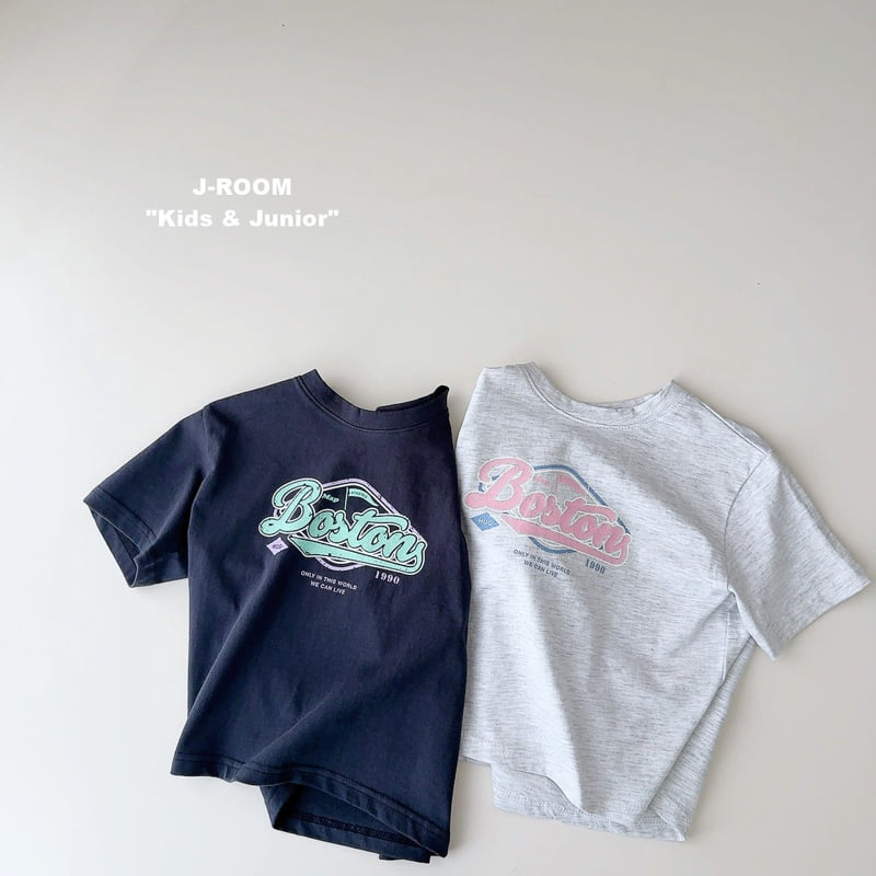 J-Room - Korean Children Fashion - #Kfashion4kids - Boston Short Sleeve Tee - 4