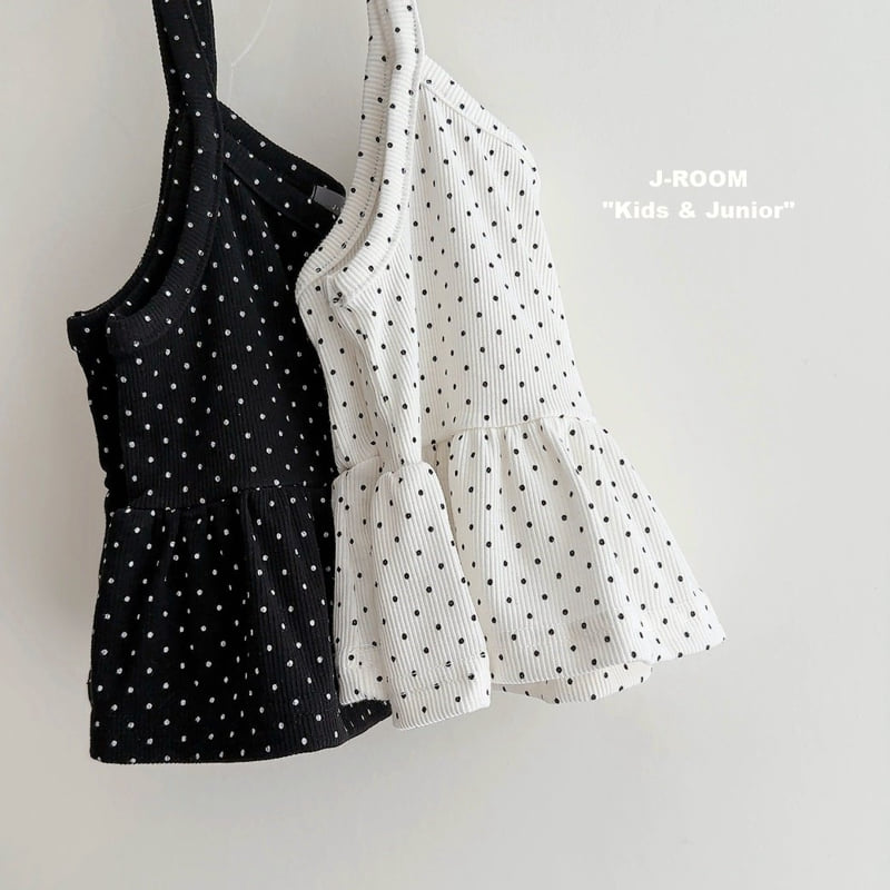 J-Room - Korean Children Fashion - #Kfashion4kids - Dot Bustier - 4