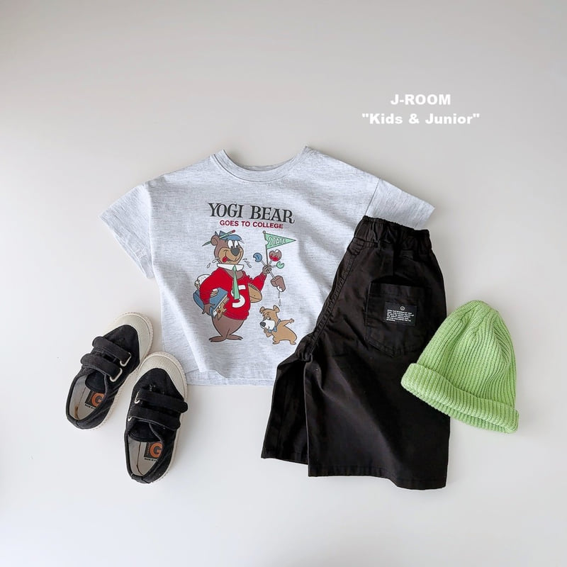 J-Room - Korean Children Fashion - #magicofchildhood - State Bear Tee - 10