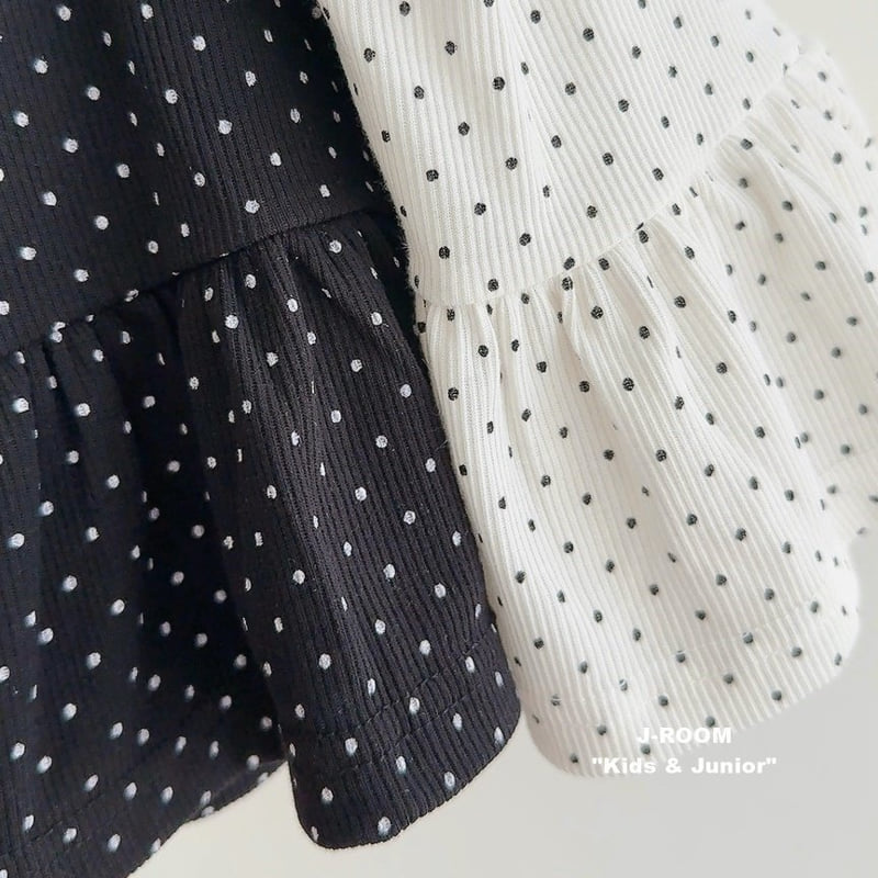 J-Room - Korean Children Fashion - #magicofchildhood - Dot Bustier - 5