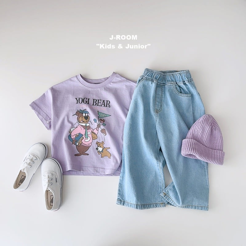 J-Room - Korean Children Fashion - #minifashionista - State Bear Tee - 11