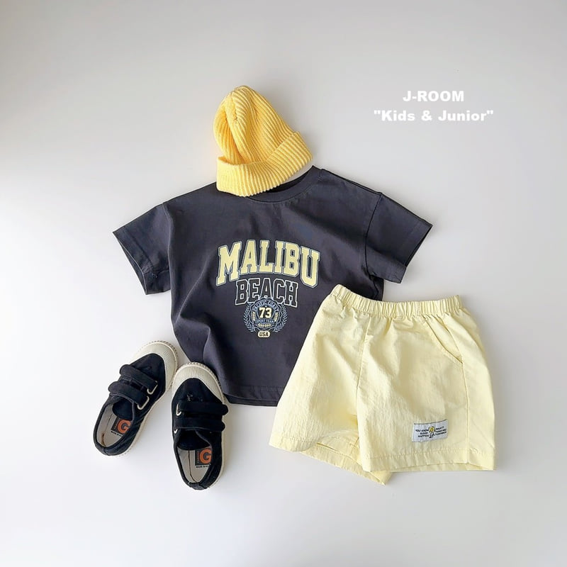 J-Room - Korean Children Fashion - #prettylittlegirls - Crinkle Label Shorts - 8