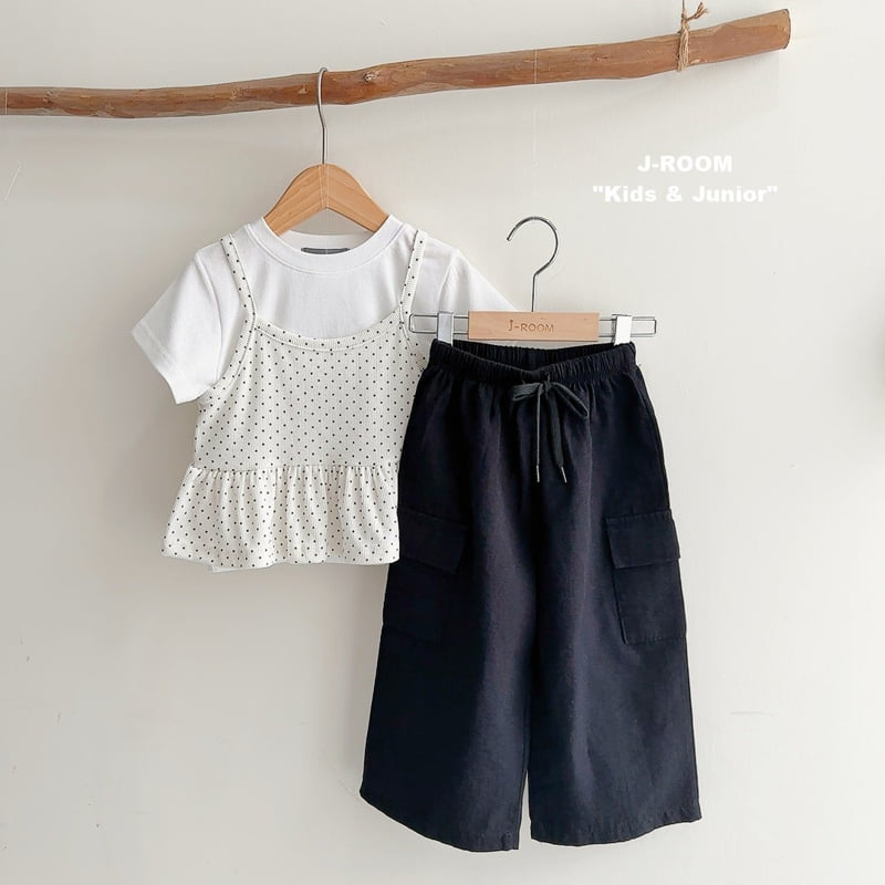 J-Room - Korean Children Fashion - #prettylittlegirls - Span Inner Tee - 10