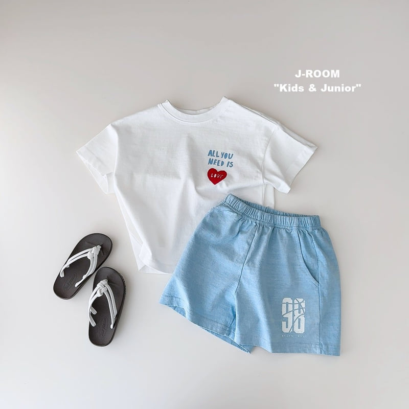 J-Room - Korean Children Fashion - #stylishchildhood - Heart Front Back Graphic Tee - 12