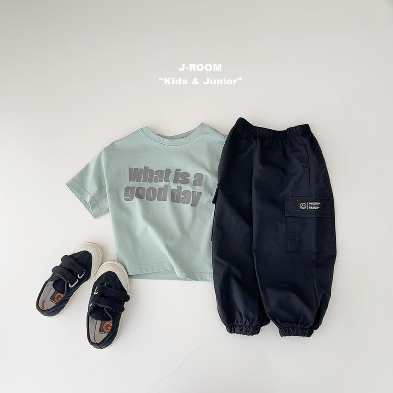 J-Room - Korean Children Fashion - #stylishchildhood - Label Crinkle Jogger Pants - 11
