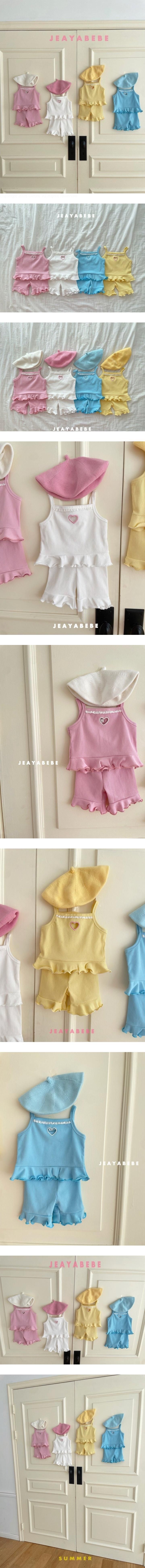 Jeaya & Mymi - Korean Baby Fashion - #babyclothing - Angel Sleeveless Set - 2