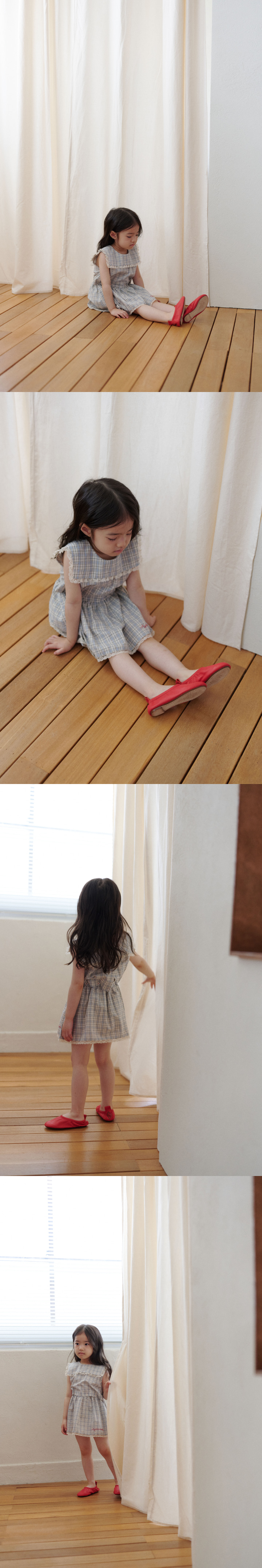 Jejeunosity - Korean Children Fashion - #Kfashion4kids - Slit One-piece - 6