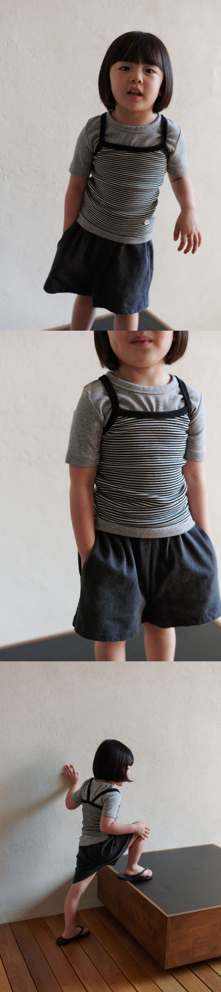 Jejeunosity - Korean Children Fashion - #childofig - Stereo Sleeveless - 8