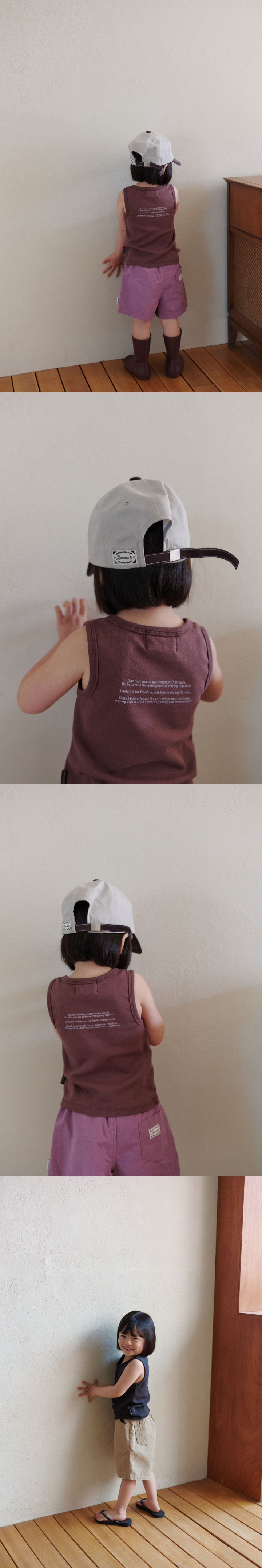 Jejeunosity - Korean Children Fashion - #designkidswear - Friends Sleeveless - 8