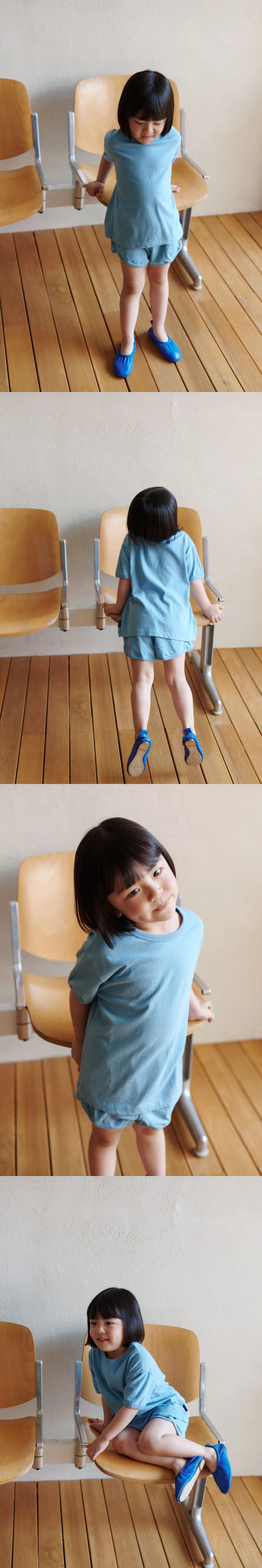 Jejeunosity - Korean Children Fashion - #discoveringself - Red Blue Pants - 7