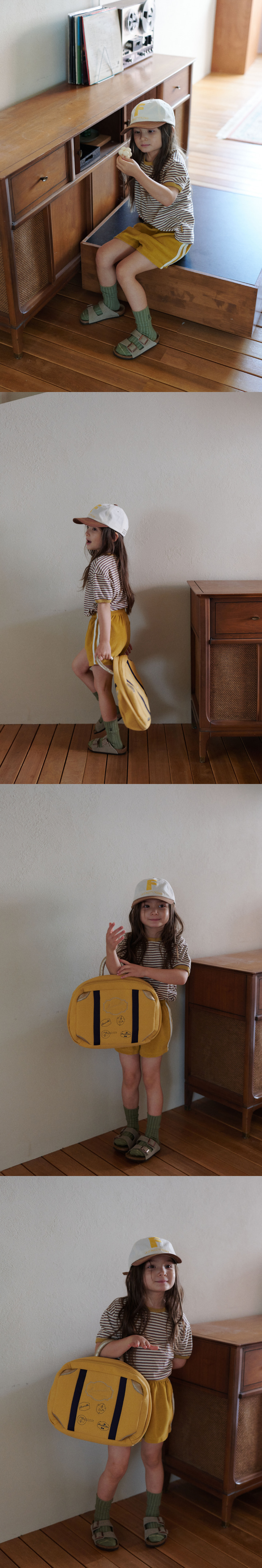 Jejeunosity - Korean Children Fashion - #kidsshorts - YG Ribbed Tee - 6