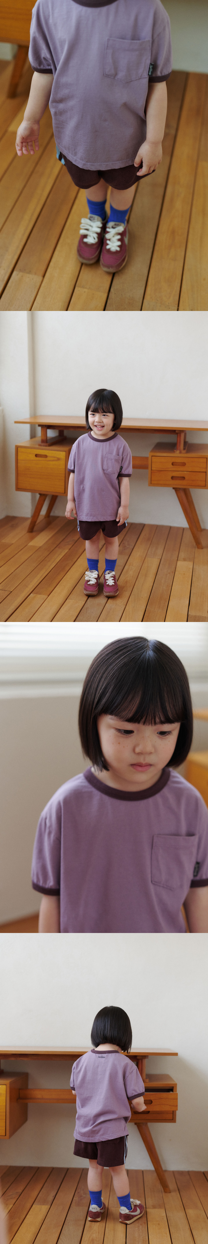 Jejeunosity - Korean Children Fashion - #kidsshorts - Polar Pocket Tee - 4