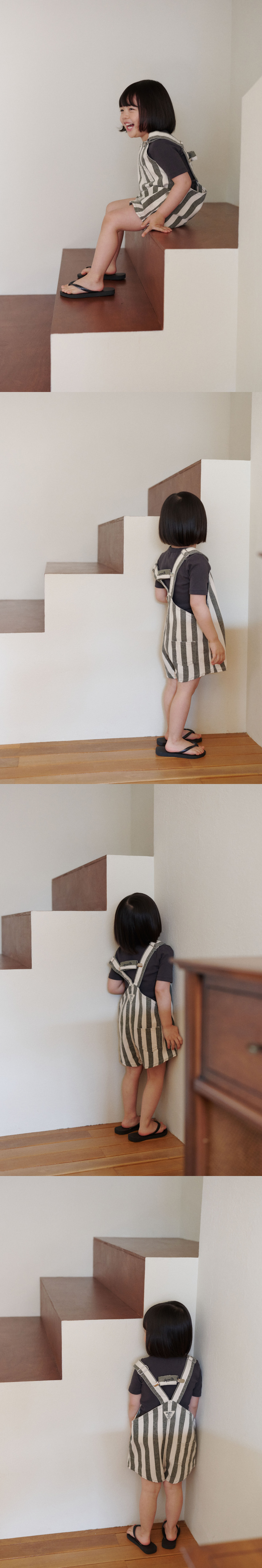 Jejeunosity - Korean Children Fashion - #kidzfashiontrend - Cotton Berry Short Overalls - 9